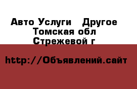 Авто Услуги - Другое. Томская обл.,Стрежевой г.